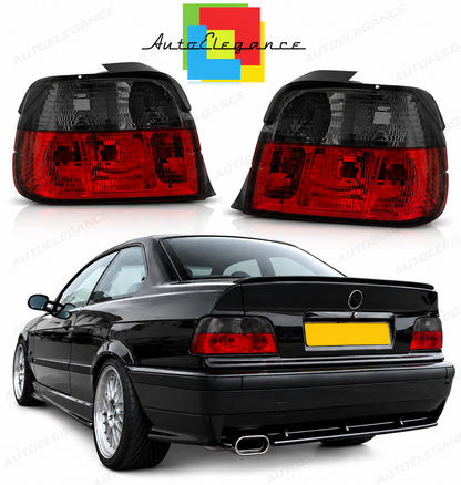 👉Fanali posteriori rossi fumé adatto per BMW E36 90-99 Compact👈