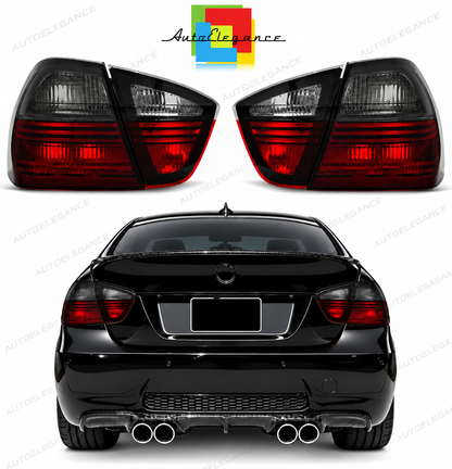 👉Fanali posteriori rossi fumé adatto per BMW E90 03.05-08.08👈