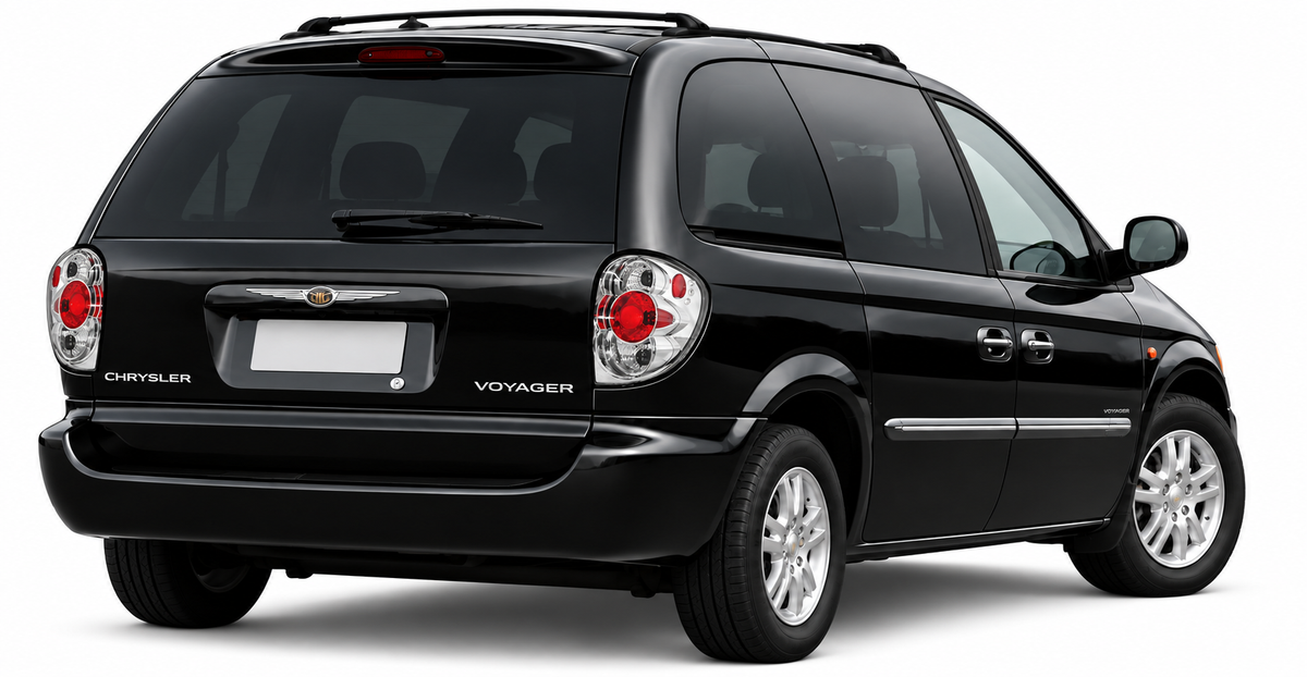 👉Fanali Posteriori adatto per CHRYSLER VOYAGER 03.01-03.04 CROMATO👈