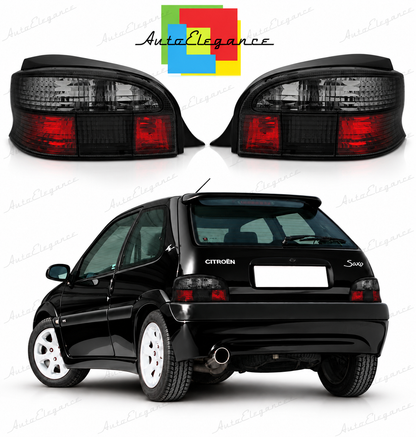 👉Fanali posteriori adatto per CITROEN SAXO 96-99 fumé👈