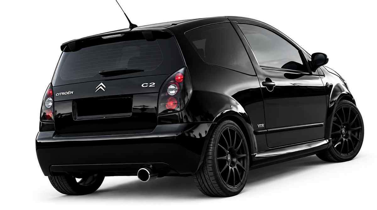 👉Fanali posteriori adatto per CITROEN C2 11.03-10 NERI👈