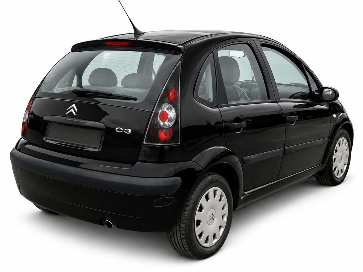 👉Fanali posteriori adatto per CITROEN C3 03.02-08.05 NERI👈