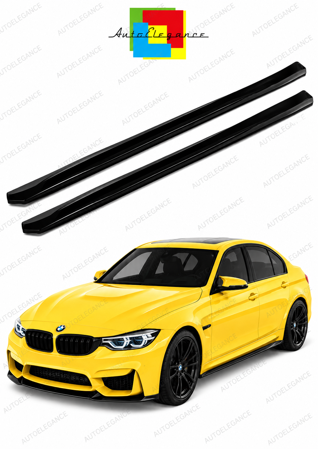 👉Sotto Minigonne laterali adatto per BMW M3 F80 (2014-2018)👈