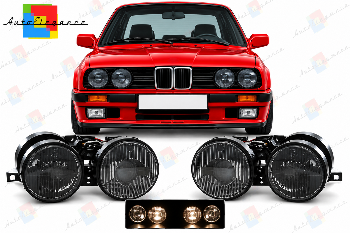 💕ART.10526 FARI NERI per BMW E30 11.82-06.94💕