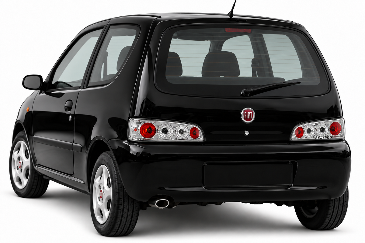 👉Fari posteriori adatto per FIAT SEICENTO 600 98-10 cromati👈
