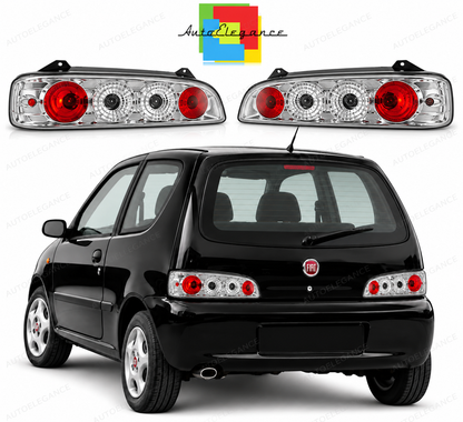 👉Fari posteriori adatto per FIAT SEICENTO 600 98-10 cromati👈