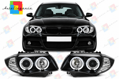 💕ART.10527 FARI ANGEL EYES NERI ADATTO  PER  BMW 1 E87/E81/82/88 04-11 💕