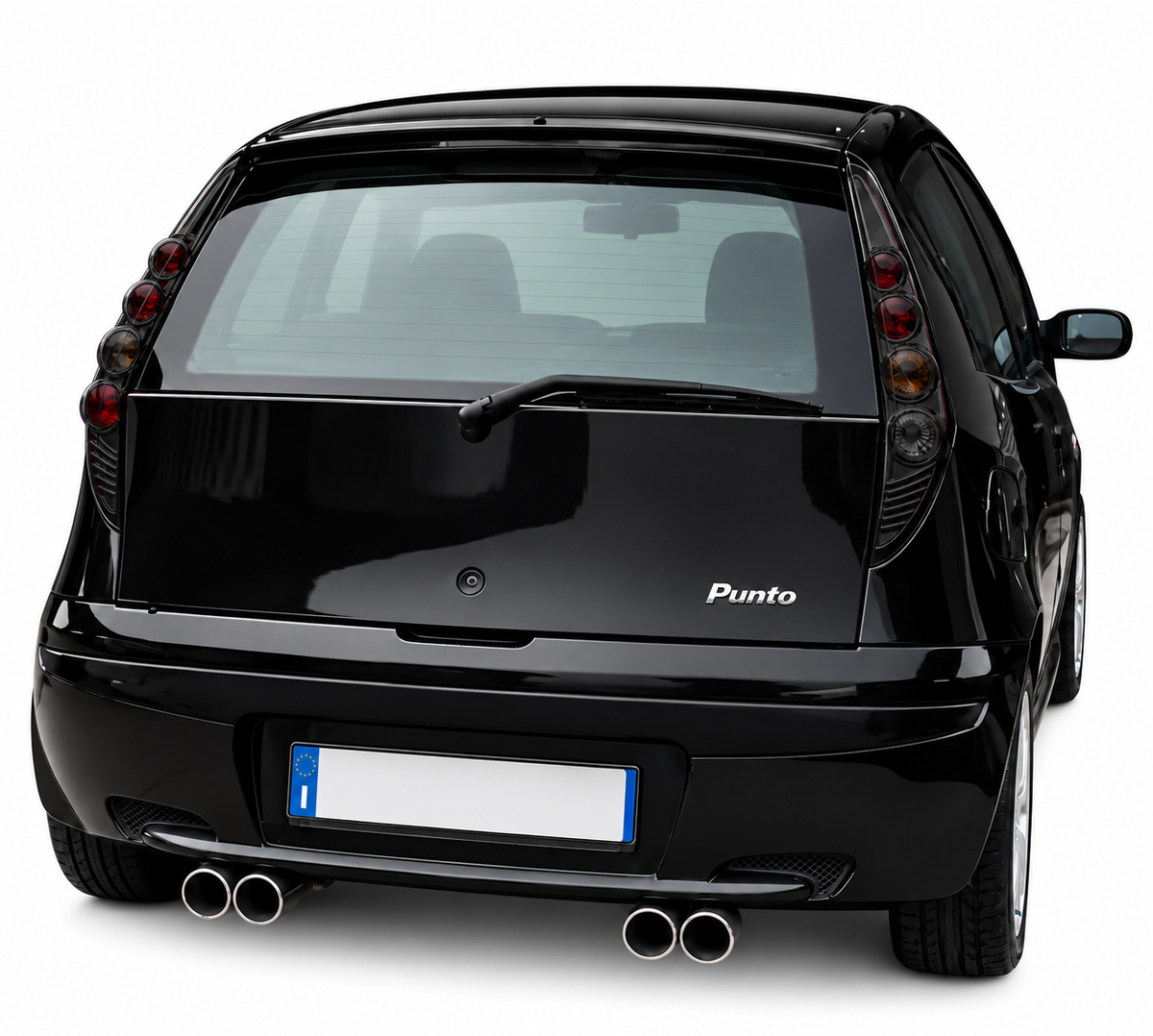👉Fari posteriori adatto per FIAT PUNTO 2 10.99-06.03 3D neri👈