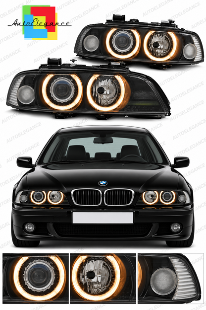 💕ART.5082 FARI ANTERIORI ADATTO PERB BMW 5 E39 09.95-06.03 H7/H7💕