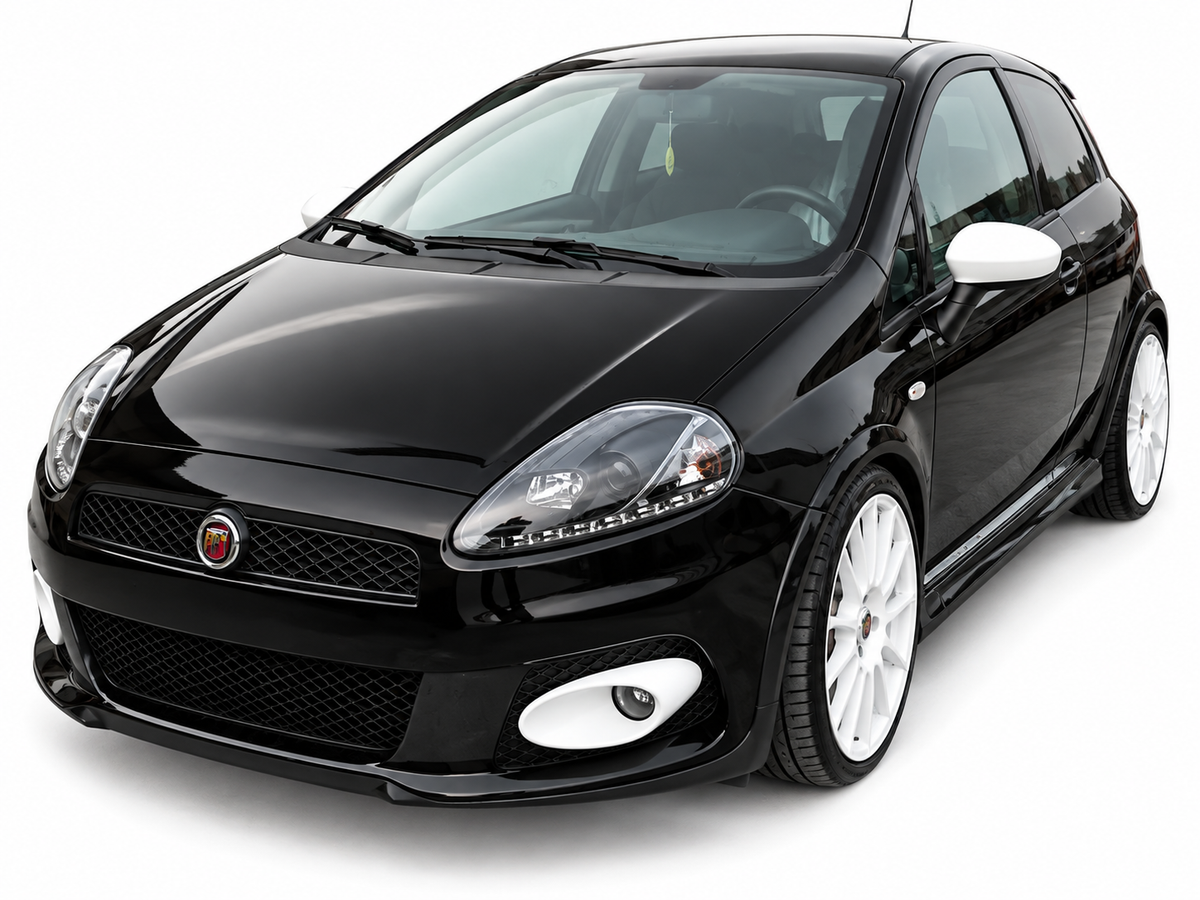 👉Fari anteriori adatto per FIAT Grande Punto 09.05-08 DAYLIGHT Cromati 👈
