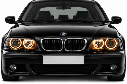 💕ART.10532 FARI  POSTERIORI ADATTO  PER BMW 3 E46 09.01-03.05 S/T NERI💕
