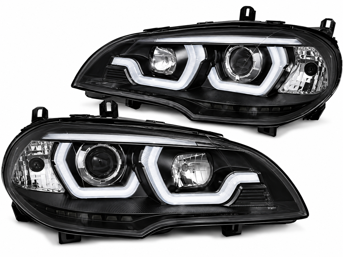💕ART.10535  FARI ANTERIORI ADATTO PER BMW X5 E70 07-13💕