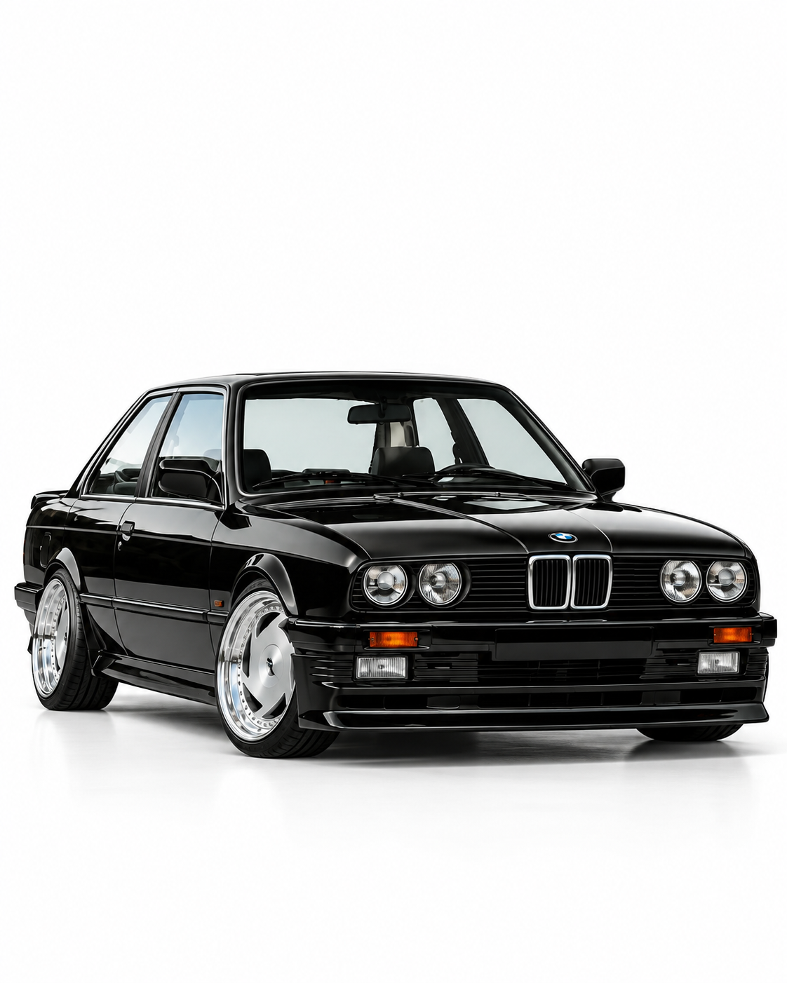 👉ART.10538 PARAURTI ANTERIORE ADATTO PER BMW E30 VETRORESINA LOOK KAMEI👈