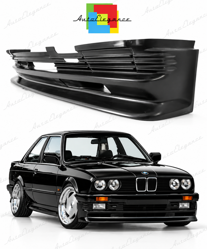 👉ART.10538 PARAURTI ANTERIORE ADATTO PER BMW E30 VETRORESINA LOOK KAMEI👈