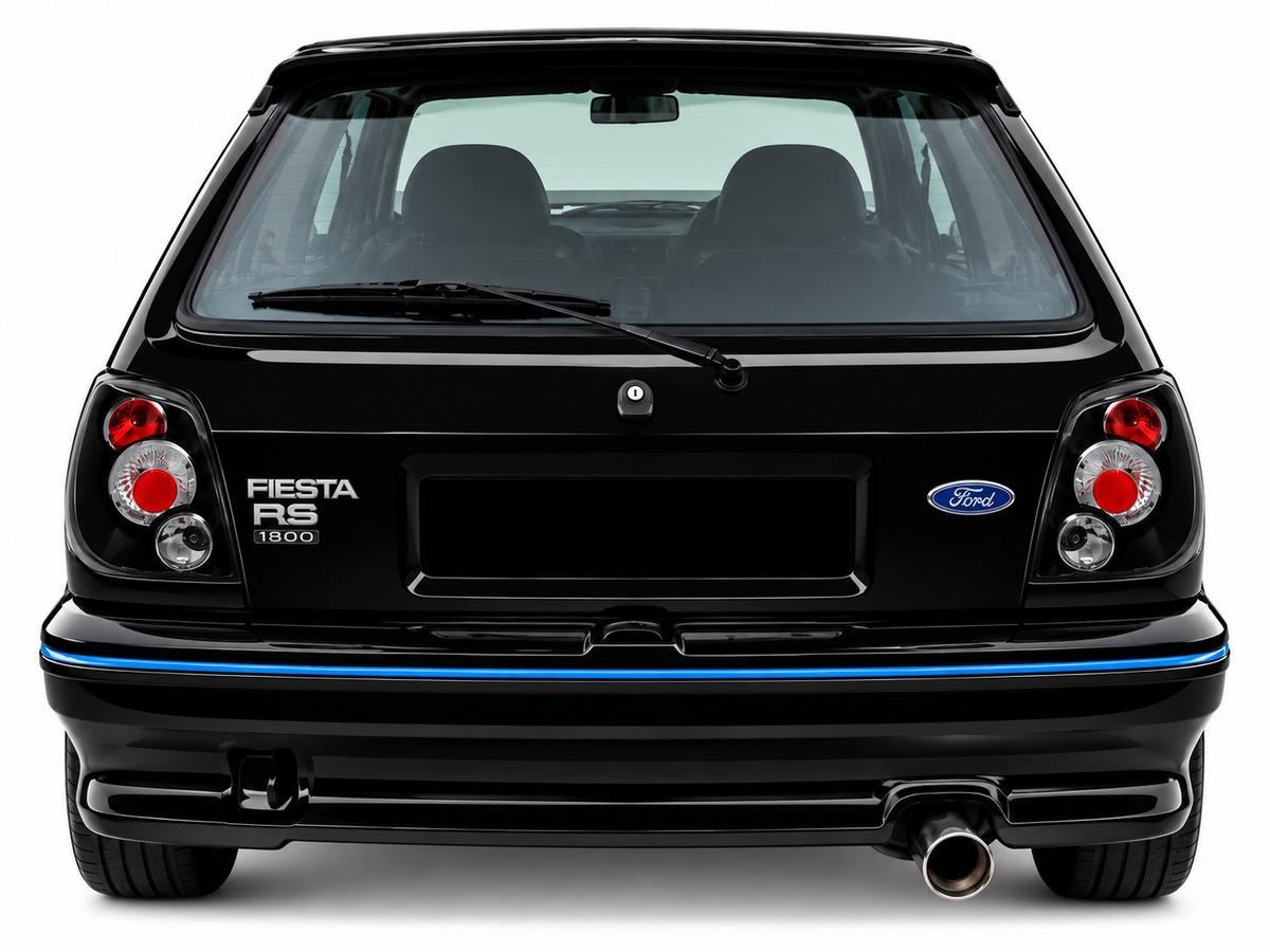 👉Fari Posteriori adatto per FORD FIESTA MK3 04.89-09.95 NERI👈