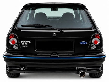 👉Fari Posteriori adatto per FORD FIESTA MK3 04.89-09.95 NERI👈