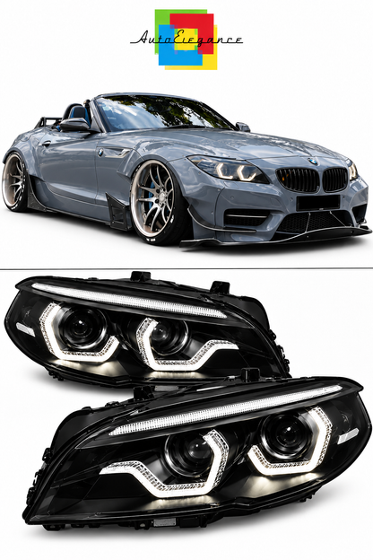 💕ART.10551  FARI  ANTERIORI ADATTO  PER  BMW Z4 E89 09-13 NERO💕