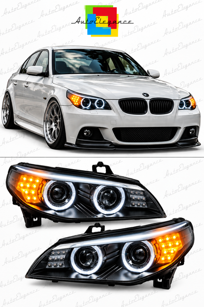 💕ART.4375 FARI ANTERIORI ADATTO PER BMW SERIE 5 E60/E61 03-04💕