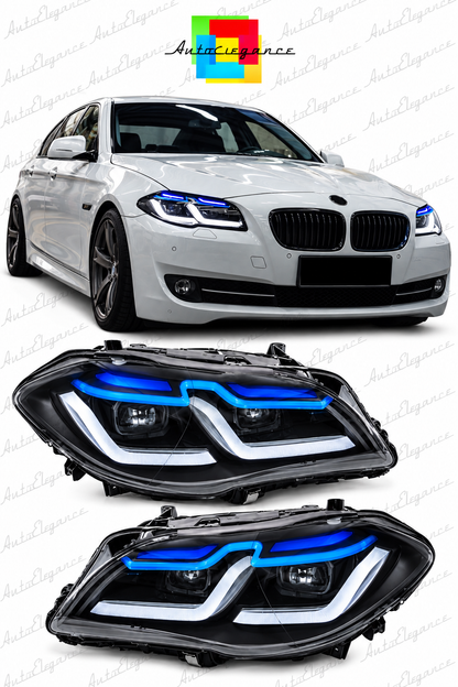 💕ART.7634 FARI FULL LED DRL adatti per BMW Serie 5 F10 / F11 10-13💕