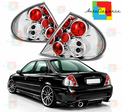 👉Fari Posteriori adatto per FORD MONDEO MK2 10.96-08.00 CROMATI👈