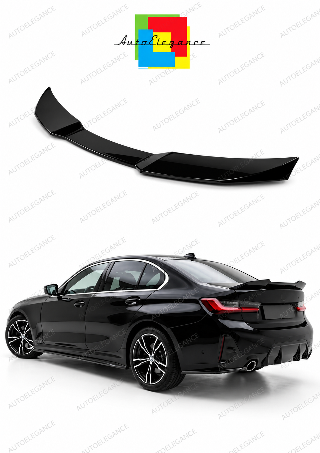 👉Spoiler adatto per BMW 3 Series M-pack G20/G21 Facelift (22+) & M3 G80 (22+)👈