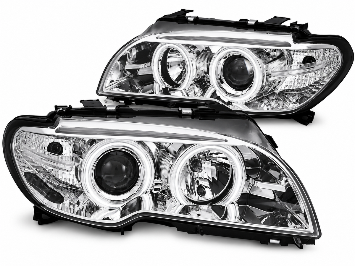 💕ART.10554 FARI  ANTERIORI ADATTO PER  BMW 3 E46 04.03-06💕