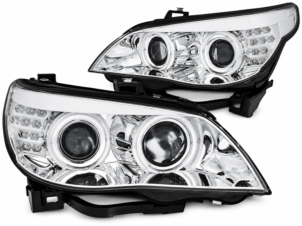 💕ART.10555 FARI ANTERIORI ADATTO  PER BMW 5 E60/E61 03-07 💕