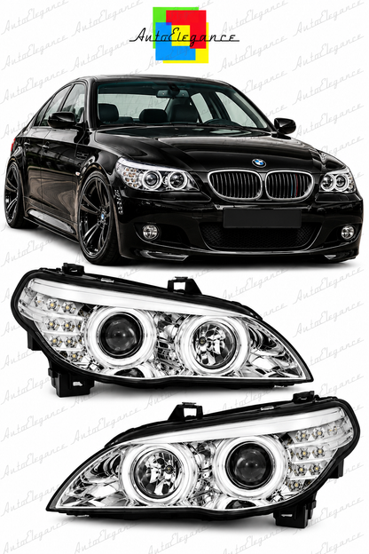 💕ART.10555 FARI ANTERIORI ADATTO  PER BMW 5 E60/E61 03-07 💕