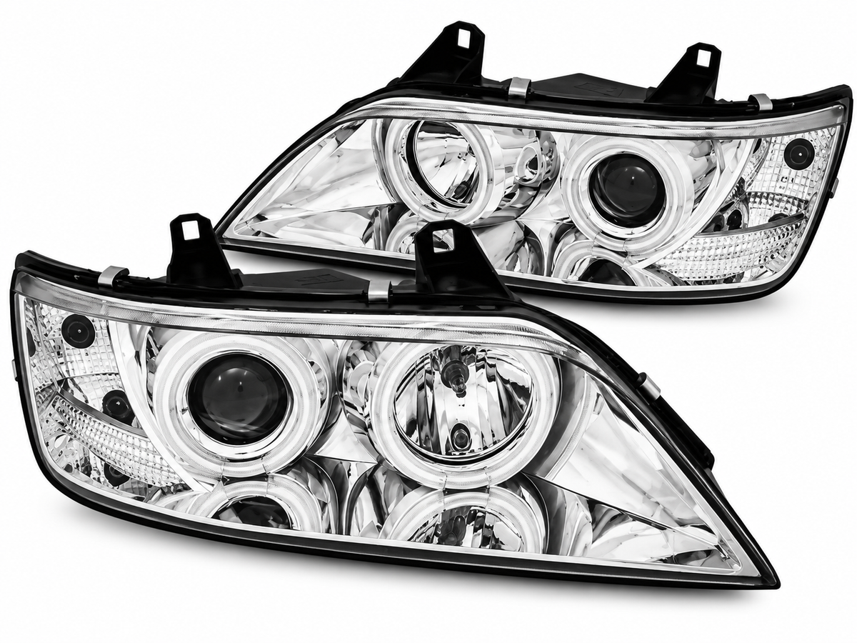 💕ART.10556 FARI ANTERIORI ADATTO PER  BMW Z3 01.96-02 CHROME 💕