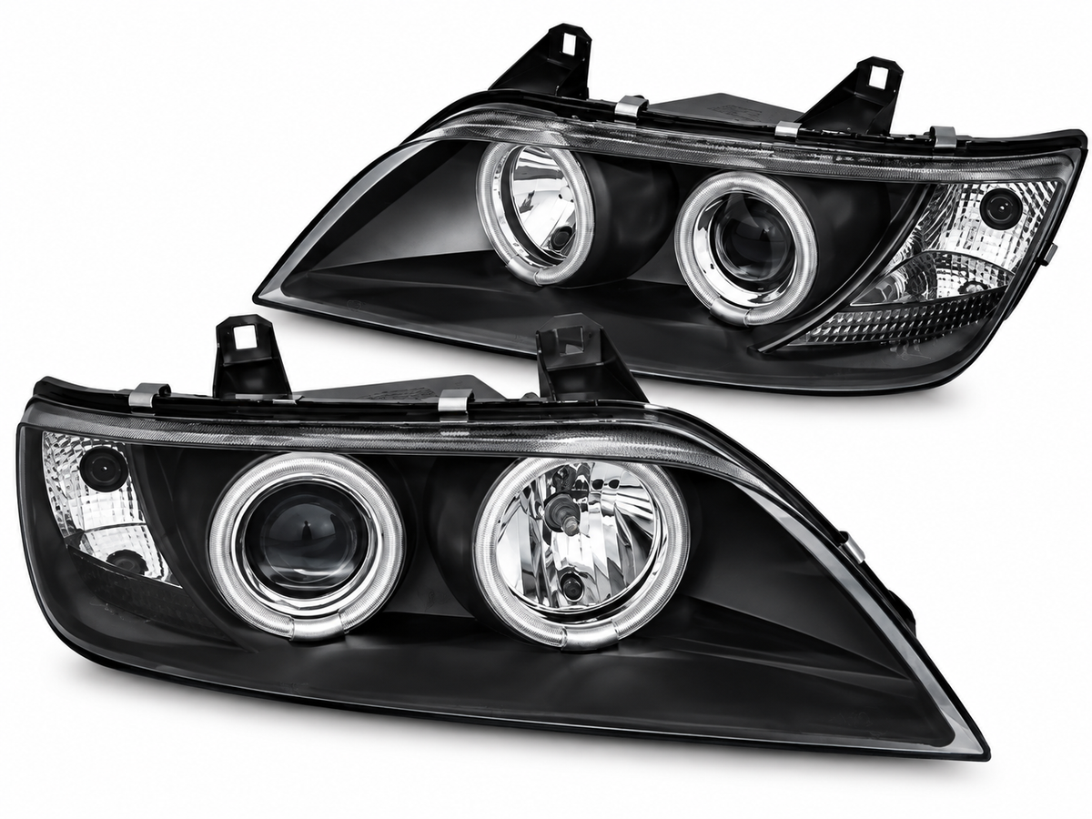 💕ART.10557  FARI  ANTERIORI ADATTO  PER BMW Z3 01.96-02 NERO💕