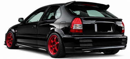 👉Fari Posteriori adatto per HONDA CIVIC 09.95-02.01 3D ROSSO BIANCO👈