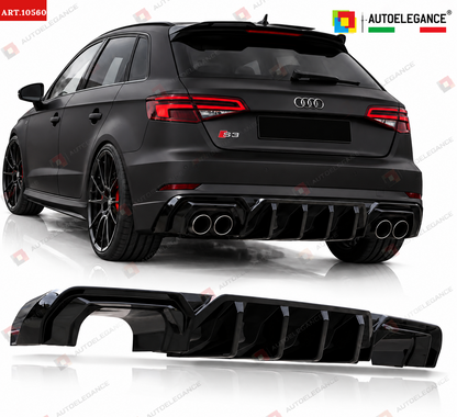 👉ART.10560 DIFFUSORE LOOK S3 ADATTO PER Audi S3 8V SB 13-16 PARAURTI SLINE👈