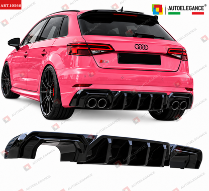 👉ART.10560 DIFFUSORE LOOK S3 ADATTO PER Audi S3 8V SB 13-16 PARAURTI SLINE👈