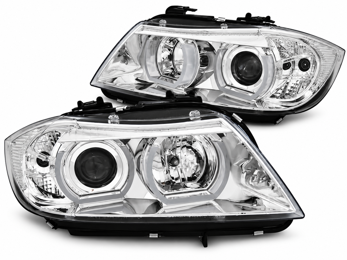 💕ART.10562  FARI  ANTERIORI ADATTO PER BMW 3 E90/E91 03.05-08.08💕