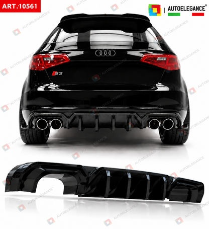👉ART.10561 DIFFUSORE LOOK S3 ADATTO PER Audi S3 8V SB 2017+ PARAURTI SLINE👈
