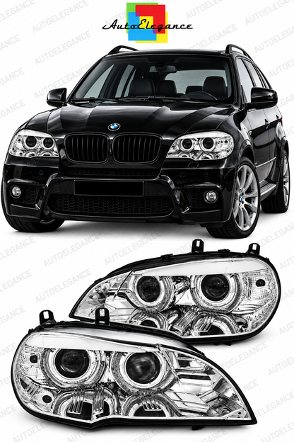 💕ART.10565  FARI  ANTERIORI ADATTO  PER BMW X5 E70 07-10💕