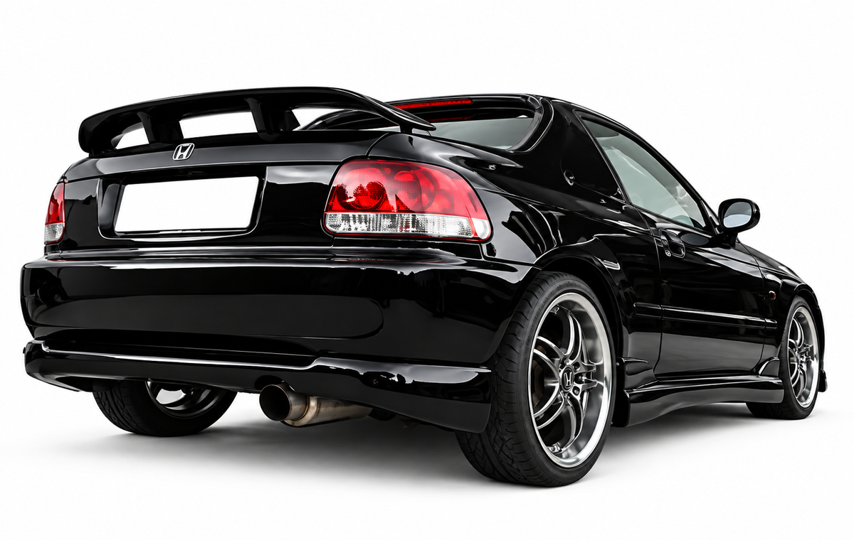 👉FARI POSTERIORI ADATTO PER HONDA CRX DEL SOL 03.92-97 ROSSO BIANCO👈