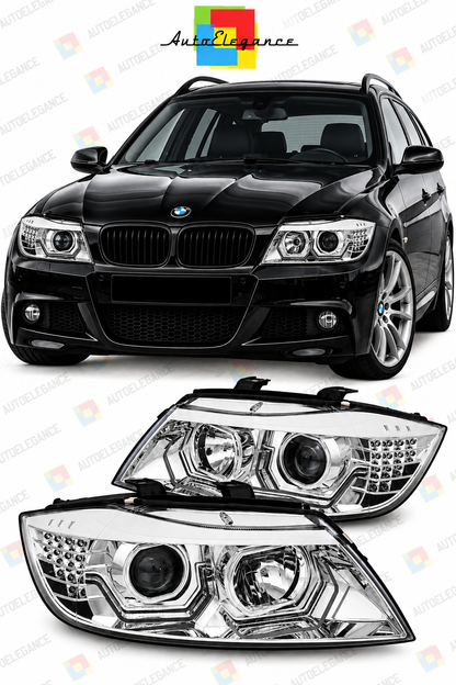 💕ART.10566  FARI ANTERIORI ADATTO PER BMW 3 E90/E91 05-08💕