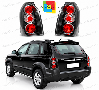 👉FARI POSTERIORI ADATTO PER HYUNDAI TUCSON 07.04-10 NERI👈