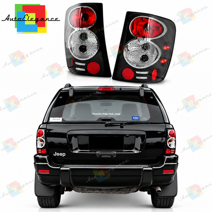 👉Fari Posteriori neri adatto per Jeep Grand Cherokee (WJ) 99-05.05👈