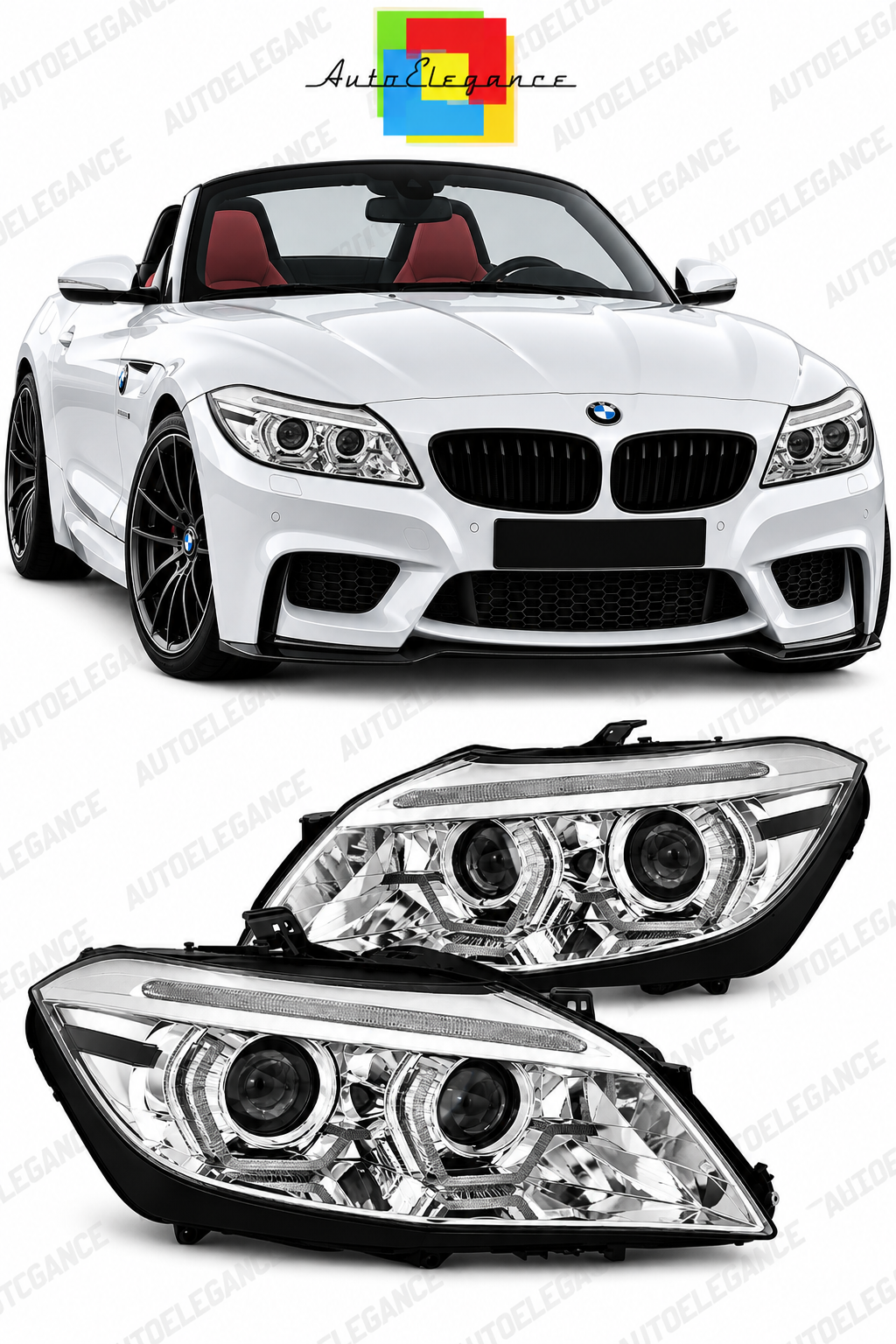 💕ART.10576  FARI  ANTERIORI ADATTO PER BMW Z4 E89 09-13💕
