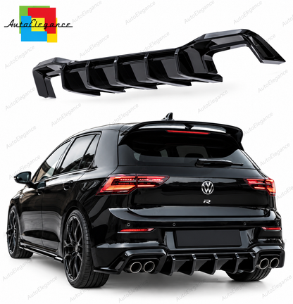 👉Diffusore posteriore adatto per VW GOLF Mk8 R (2020-2024)👈
