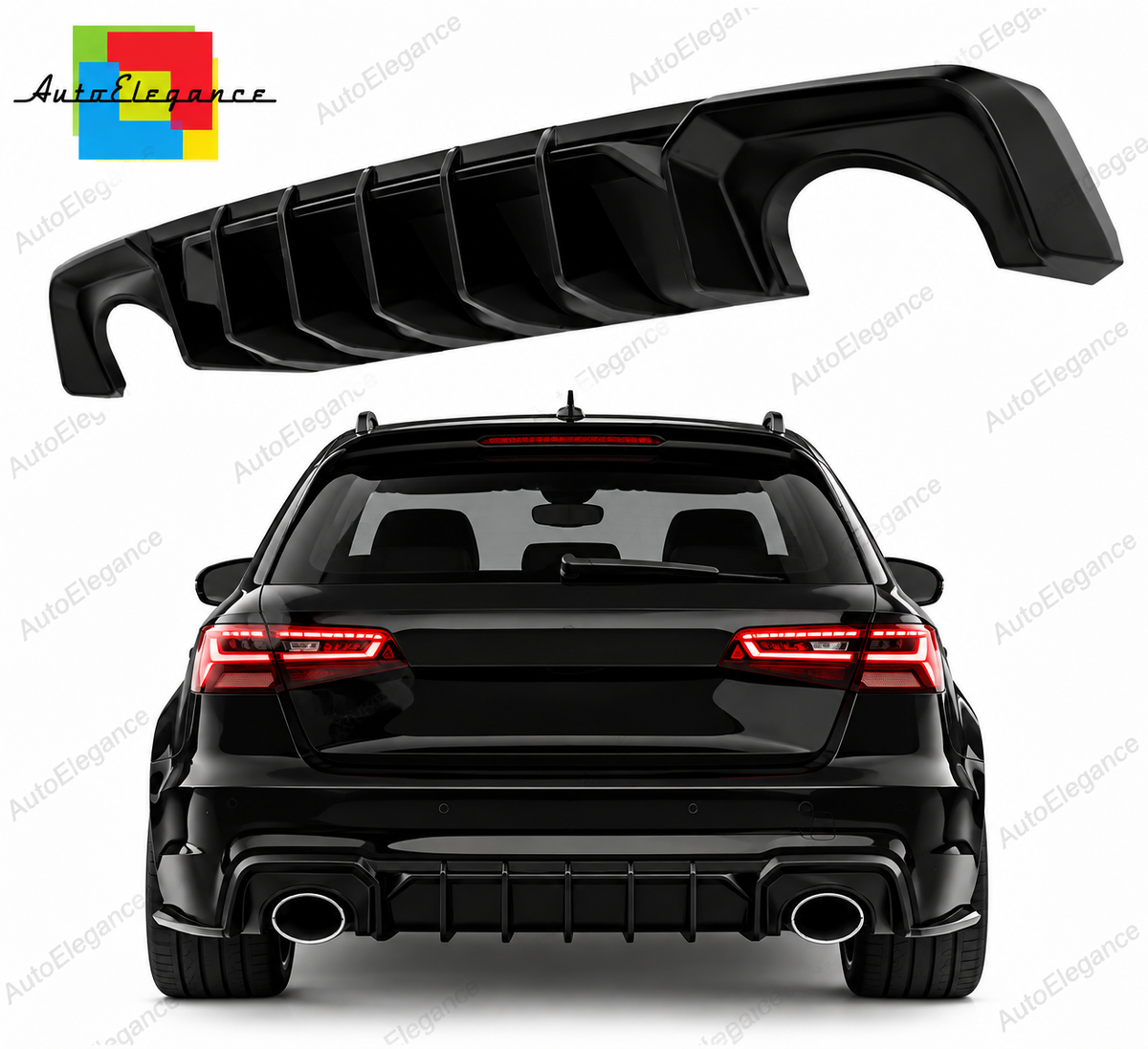 BODYKIT E36 + COUPE REAR LIGHTS WITH WHITE INDICATOR