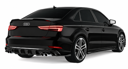👉Diffusore posteriore adatto per Audi S6 C8/C8 Facelift Sedan & Avant 2019-👈