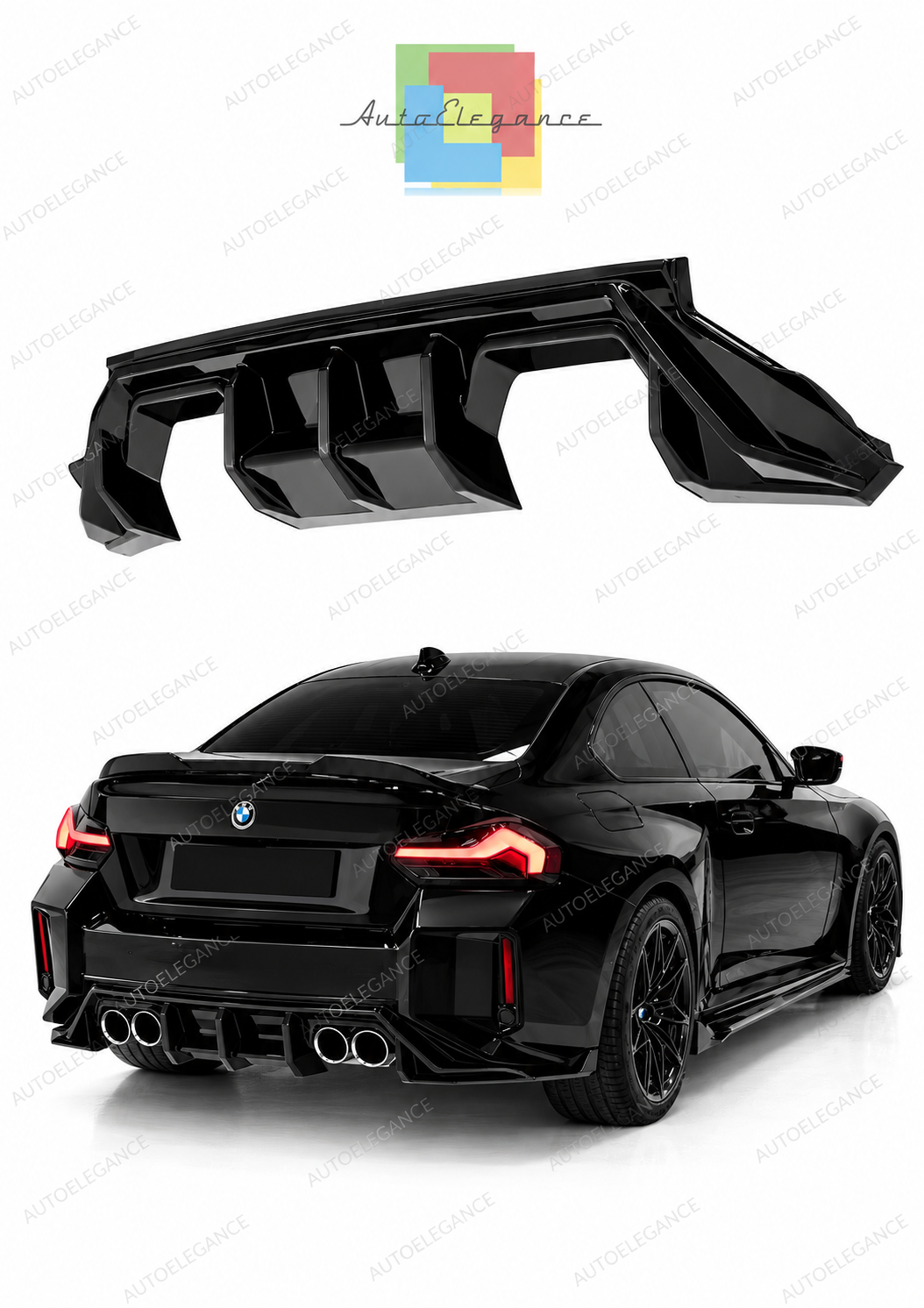 👉Diffusore posteriore adatto per BMW M2 G87 (2023+)👈
