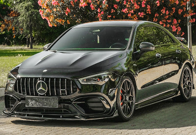 💫ART.4778 SPLITTER M. Benz C118 CLA45 2019+ A Plus A45 S Aero Pack V1 Style💫