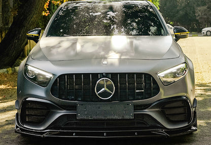 💫ART.2474 SPLITTER ANTERIORE M. Benz W177 2018+ A Plus A45 S Aero Pack V1 💫