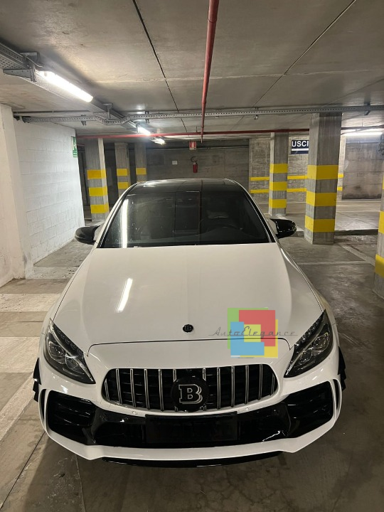 ART.3522  Paraurti anteriore griglia cromata Mercedes Classe C W205 13-18 GT