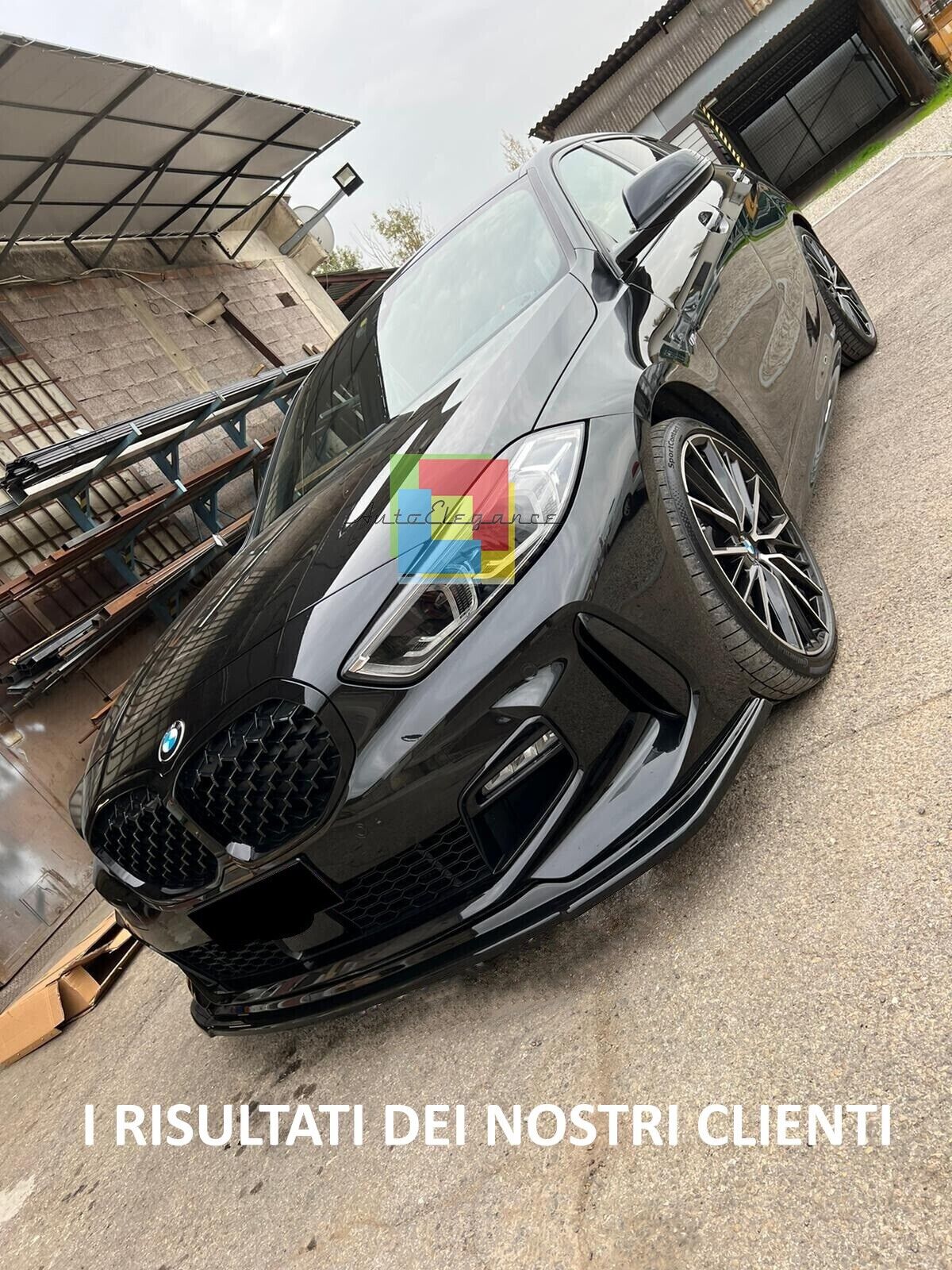 ART.5125  PARAURTI  ANTERIORI BMW SERIE 1 F40 Look M Performance
