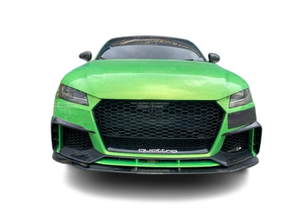 💫ART.4266 Splitter per Audi TT look TTRS 8S Pre-Facelift 16-19 Nero Lucido💫